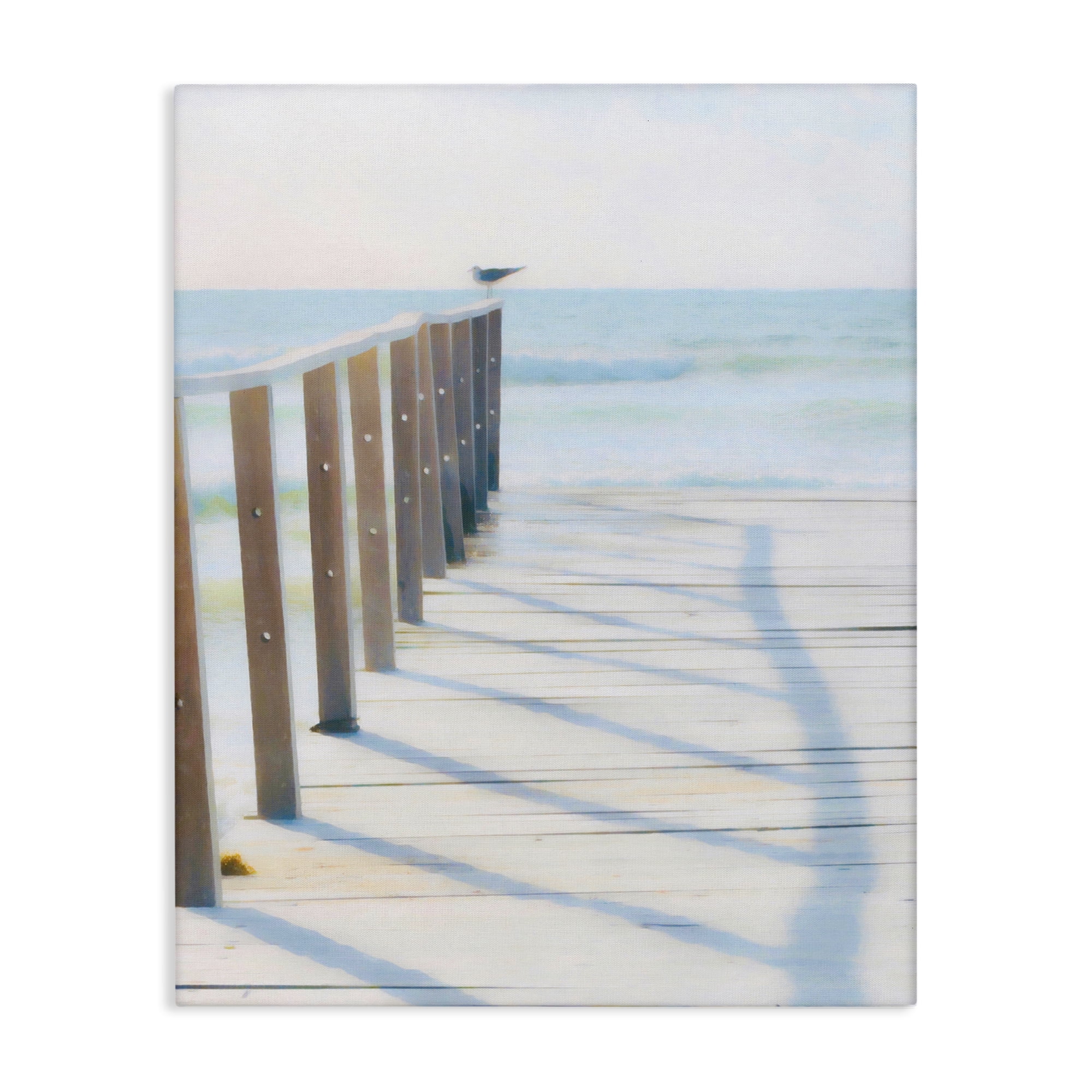 Stupell Industries Perched For Best View Nautical & Beach Painting Wrapped Canvas Art Print Wall Art, 16 x 20