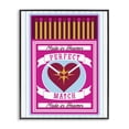 thumbnail image 1 of Stupell Industries Traditional Perfect Match Made In Heaven Black Framed Giclee Art, 24 x 30, by Lil' Rue, 1 of 8