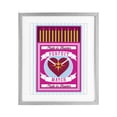 thumbnail image 1 of Stupell Industries Traditional Perfect Match Made In Heaven Gray Framed Print Under Glass, 17 x 21, by Lil' Rue, 1 of 8
