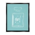 thumbnail image 1 of Stupell Industries Perfume Bottle on Blue Beauty & Fashion Painting Black Floater Framed Canvas Art Print Wall Art, 17 x 21, 1 of 10