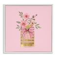 thumbnail image 1 of Stupell Industries Perfume Bouquet Florals Plants & Flowers Painting White Framed Art Print Wall Art, 17 x 17, 1 of 2