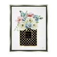 thumbnail image 1 of Stupell Industries Perfume de Paris Flower Bouquet Botanical & Floral Painting Gray Floater Framed Art Print Wall Art, 1 of 6
