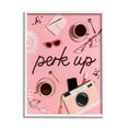 thumbnail image 1 of Stupell Industries Perk Up Glam Coffees Food & Beverage Painting White Framed Art Print Wall Art, 16 x 20, 1 of 9