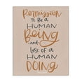 thumbnail image 1 of Stupell Industries Permission To Be Human Inspirational Painting Wrapped Canvas Canvas Art Print Wall Art, 30 x 40, 1 of 7