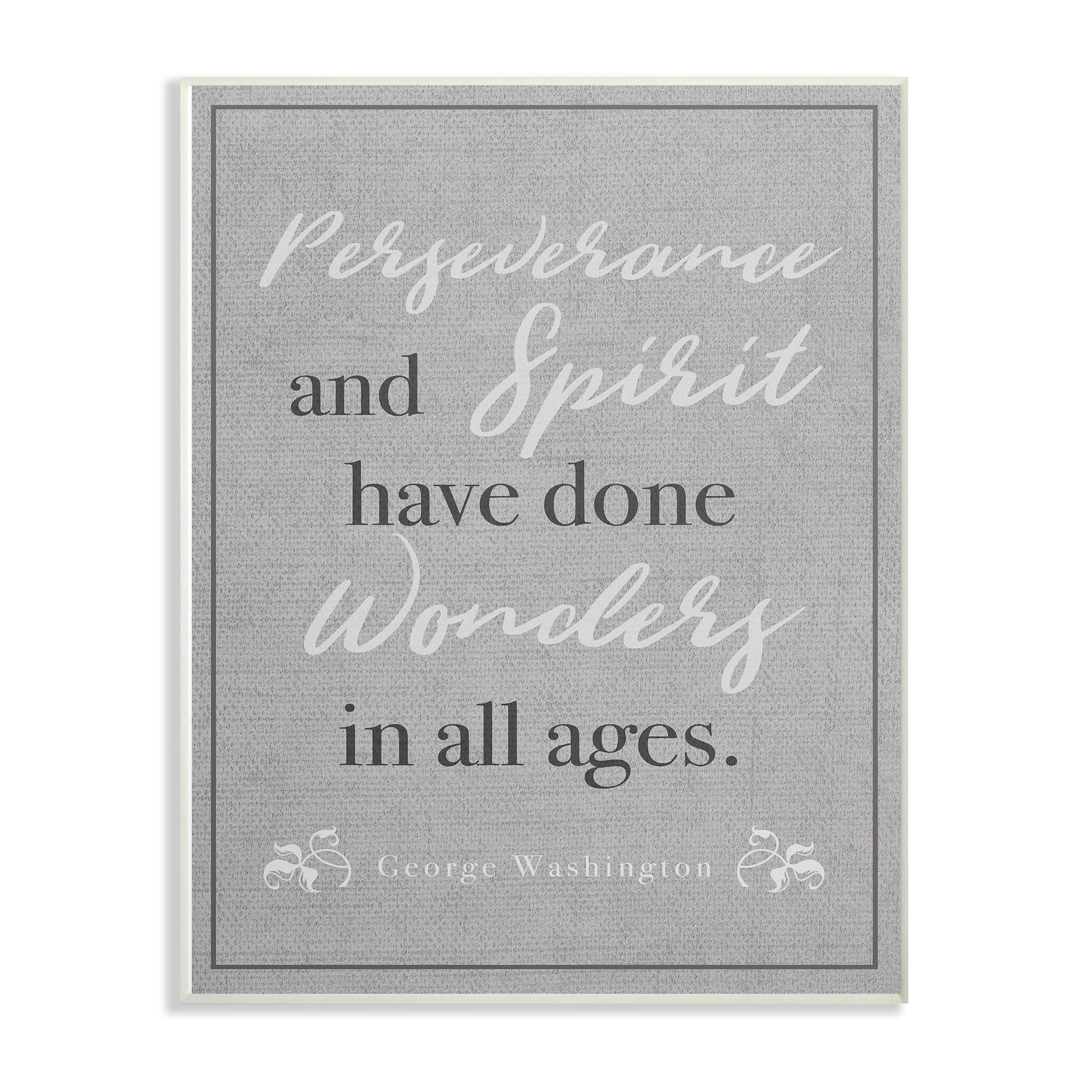 Stupell Industries Perseverance and Spirit Inspirational Painting Unframed Art Print Wall Art, 13 x 19