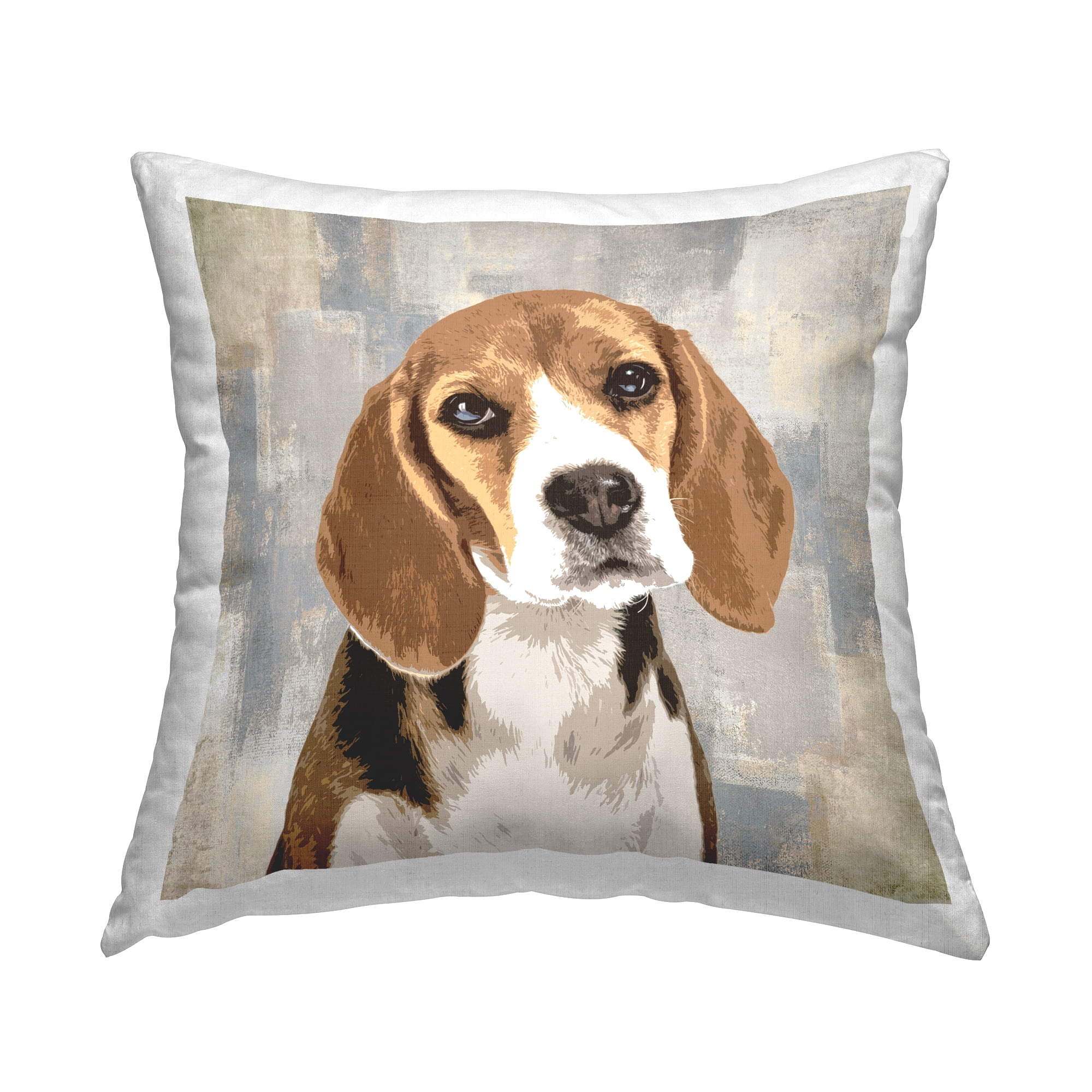 Fashion beagle throw pillows