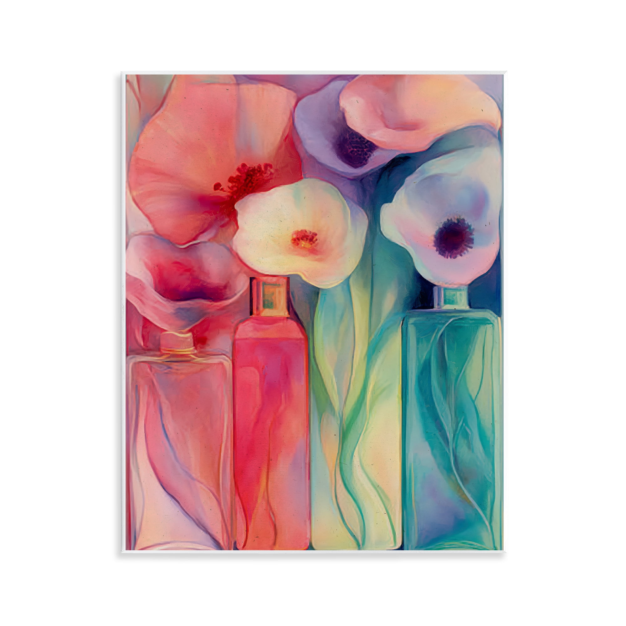 Stupell Industries Petal Logic Gradient Wall Plaque Art, design by Annabelle Hall