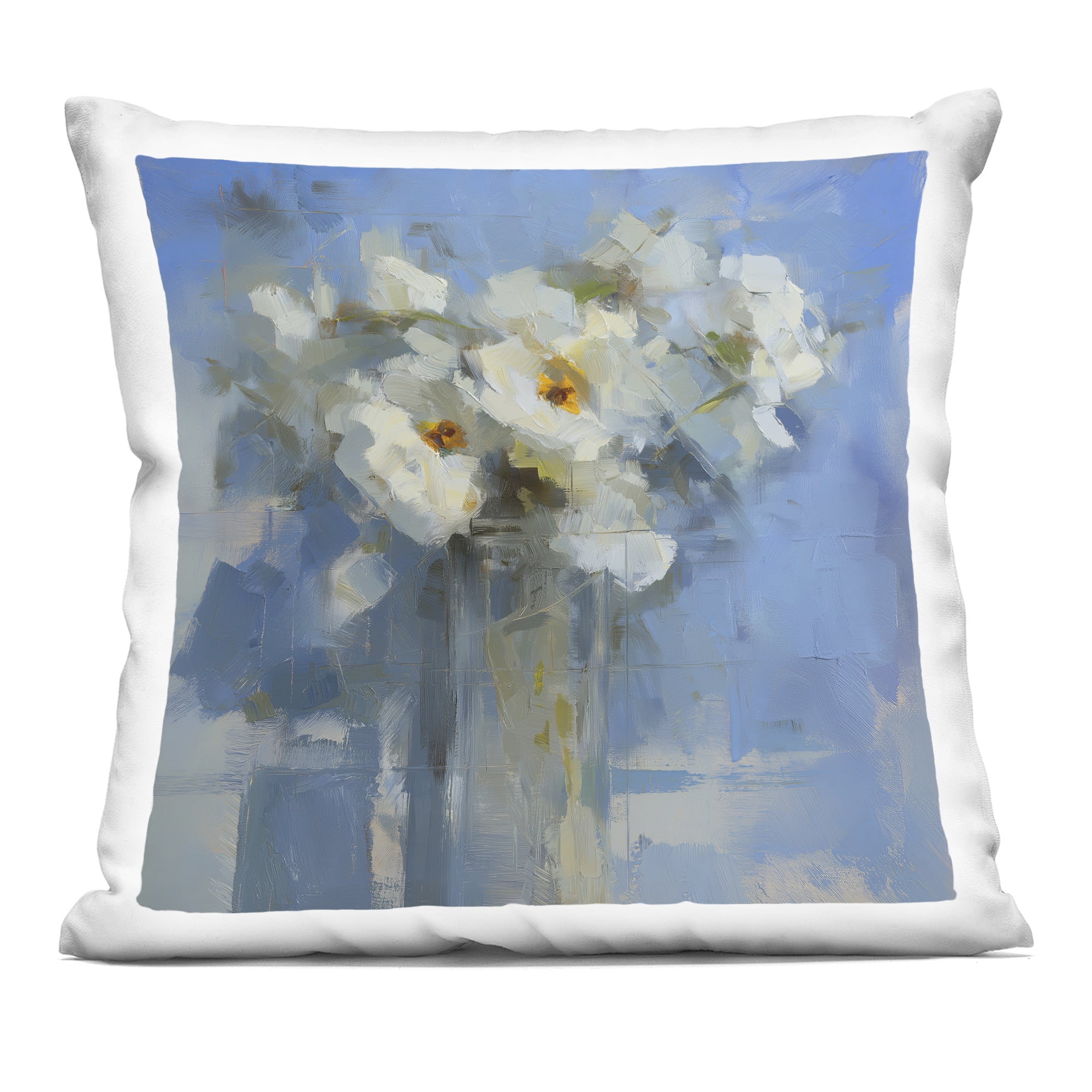 Stupell Industries Petals Remembered Abstract Decorative Printed Throw Pillow, design by Svetlana Aleynikova