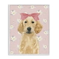 thumbnail image 1 of Stupell Industries Eclectic Picture Ready Retriever White Framed Giclee Art, 24 x 30, by Lucille Price, 1 of 8