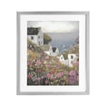 thumbnail image 1 of Stupell Industries Rustic Lodge Picturesque Village over Sea Gray Framed Print Under Glass, 17 x 21, by Riley B, 1 of 8