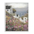 thumbnail image 1 of Stupell Industries Rustic Lodge Picturesque Village over Sea White Framed Giclee Art, 16 x 20, by Riley B, 1 of 8