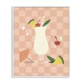 thumbnail image 1 of Stupell Industries Southwestern Pina Colada on Checkered White Framed Giclee Art, 11 x 14, by Anna Quach, 1 of 8