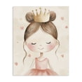 thumbnail image 1 of Stupell Industries Cottage Pink Ballerina in Crown Canvas Art, 16 x 20, by Creative Studio, 1 of 8