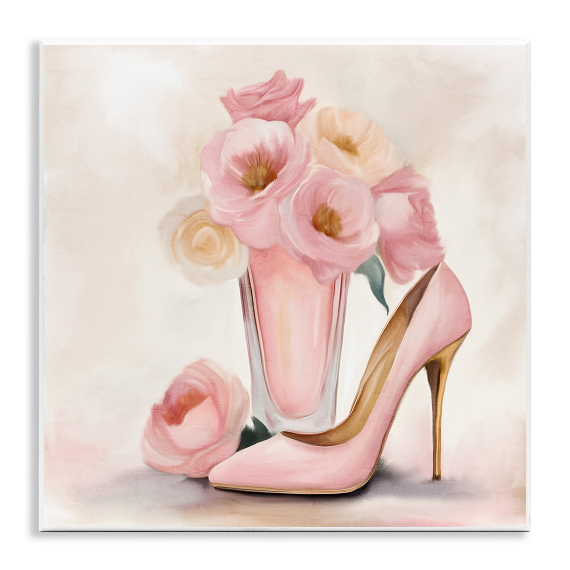 Stupell Industries Pink Beauty Bouquet Wall Plaque Art, design by Kim Allen