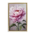 thumbnail image 1 of Stupell Industries Cottage Pink Blooming Floral Gold Floating Frame Canvas Art, 17 x 25, by Petals Prints Design, 1 of 7