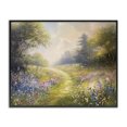 thumbnail image 1 of Stupell Industries Pink & Blue Flower Daydream Black Framed Giclee Art design by Petal Prints Design, 16 x 20, 1 of 8