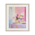 thumbnail image 1 of Stupell Industries Art Deco Pink Brunch with Romantic Bouquet Birch Framed Print Under Glass, 17 x 21, by The Prints Vibe, 1 of 8