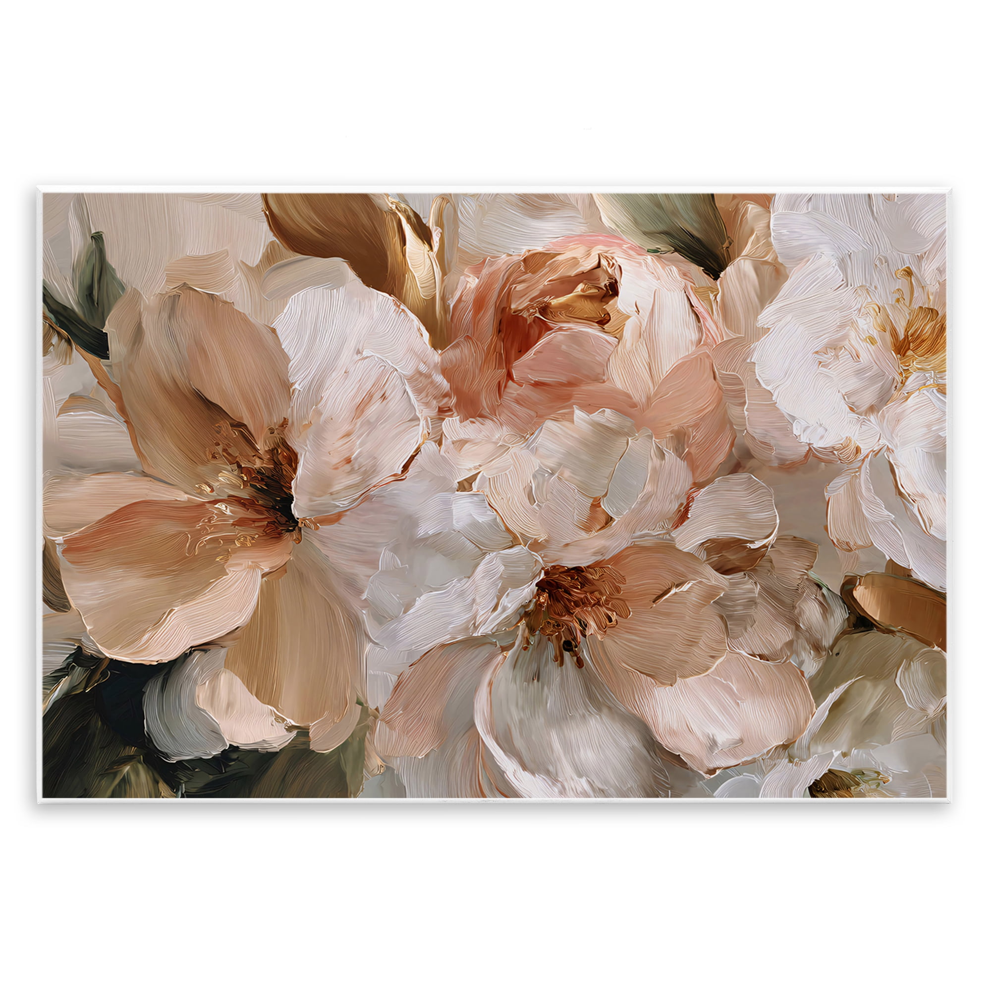 Stupell Industries Pink Brushstroke Petals Wall Plaque Art, design by Jacky Ngan