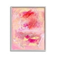 thumbnail image 1 of Stupell Industries Pink Chaotic Scribble Abstract Painting Gray Framed Art Print Wall Art, 11 x 14, 1 of 9