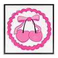 thumbnail image 1 of Stupell Industries Pink Cherries & Bow Food & Beverage Painting Black Framed Art Print Wall Art, 12 x 12, 1 of 2