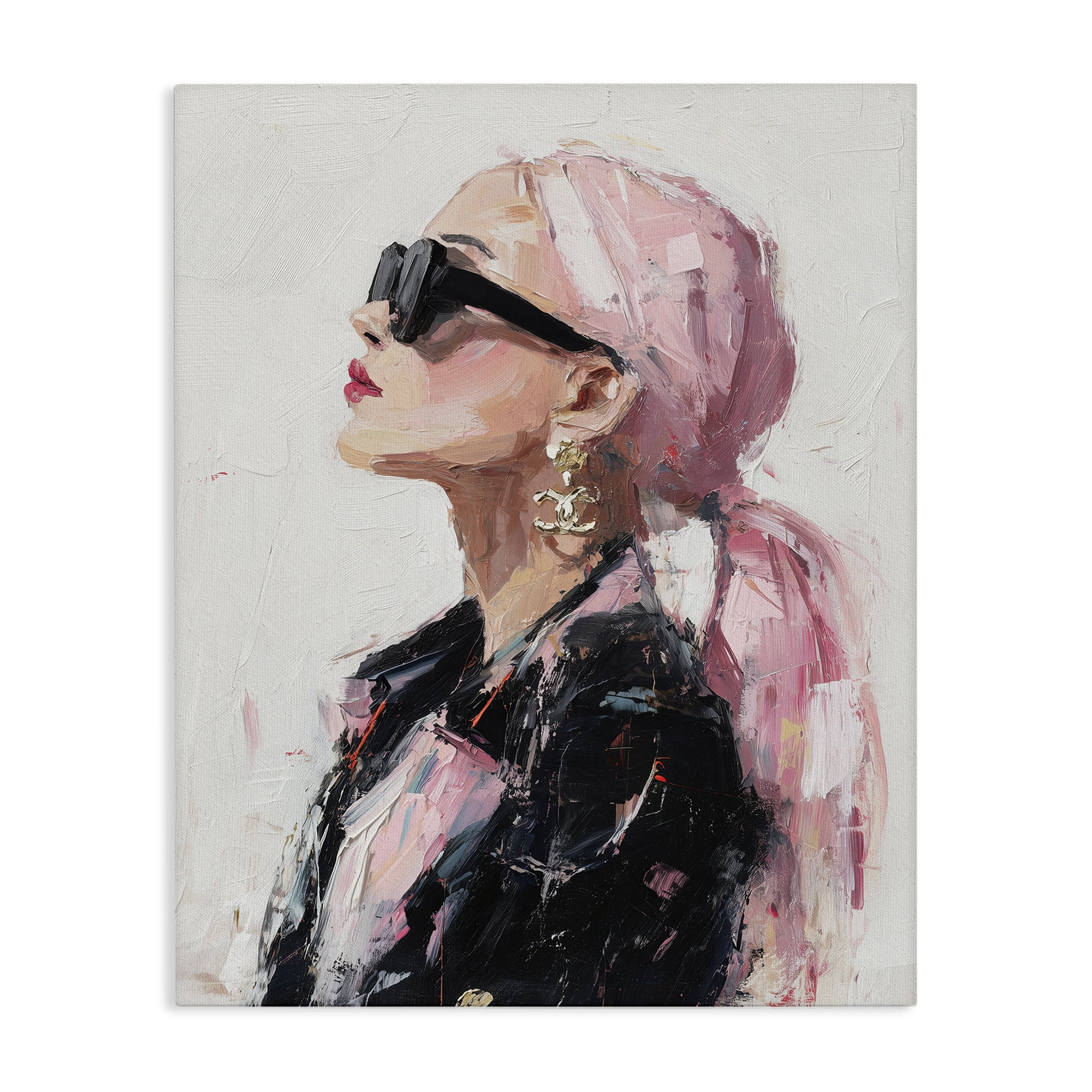 Stupell Industries Pink Daydream Impression Canvas Wall Art, design by Svetlana Aleynikova