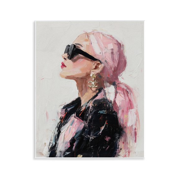 Stupell Industries Pink Daydream Impression Wall Plaque Art, design by Svetlana Aleynikova