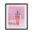 thumbnail image 1 of Stupell Industries Eclectic Pink Disco Popcorn Black Framed Print Under Glass, 13 x 16, by LISH Creative, 1 of 8