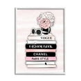 thumbnail image 1 of Stupell Industries Pink Fashion Bookstack Beauty & Fashion Painting White Framed Art Print Wall Art, 24 x 30, 1 of 2