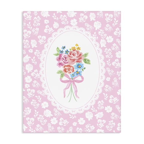 Stupell Industries French Country Pink Feminine Bouquet Canvas Art, 36 x 48, by Corinne Haig