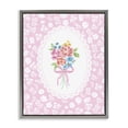 thumbnail image 1 of Stupell Industries French Country Pink Feminine Bouquet Gray Floating Frame Canvas Art, 17 x 21, by Corinne Haig, 1 of 8