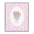 thumbnail image 1 of Stupell Industries French Country Pink Feminine Bouquet Gray Framed Giclee Art, 24 x 30, by Corinne Haig, 1 of 8