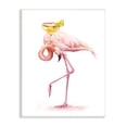 thumbnail image 1 of Stupell Industries Pink Flamingo Yellow Tropical Pineapple Cocktail Martini Glass, 10 x 15, Design by Ziwei Li, 1 of 5