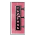 thumbnail image 1 of Stupell Industries Pink Flawless Retro Lights Sign Graphic Art White Framed Art Print Wall Art, Design by JJ Design House LLC, 1 of 7