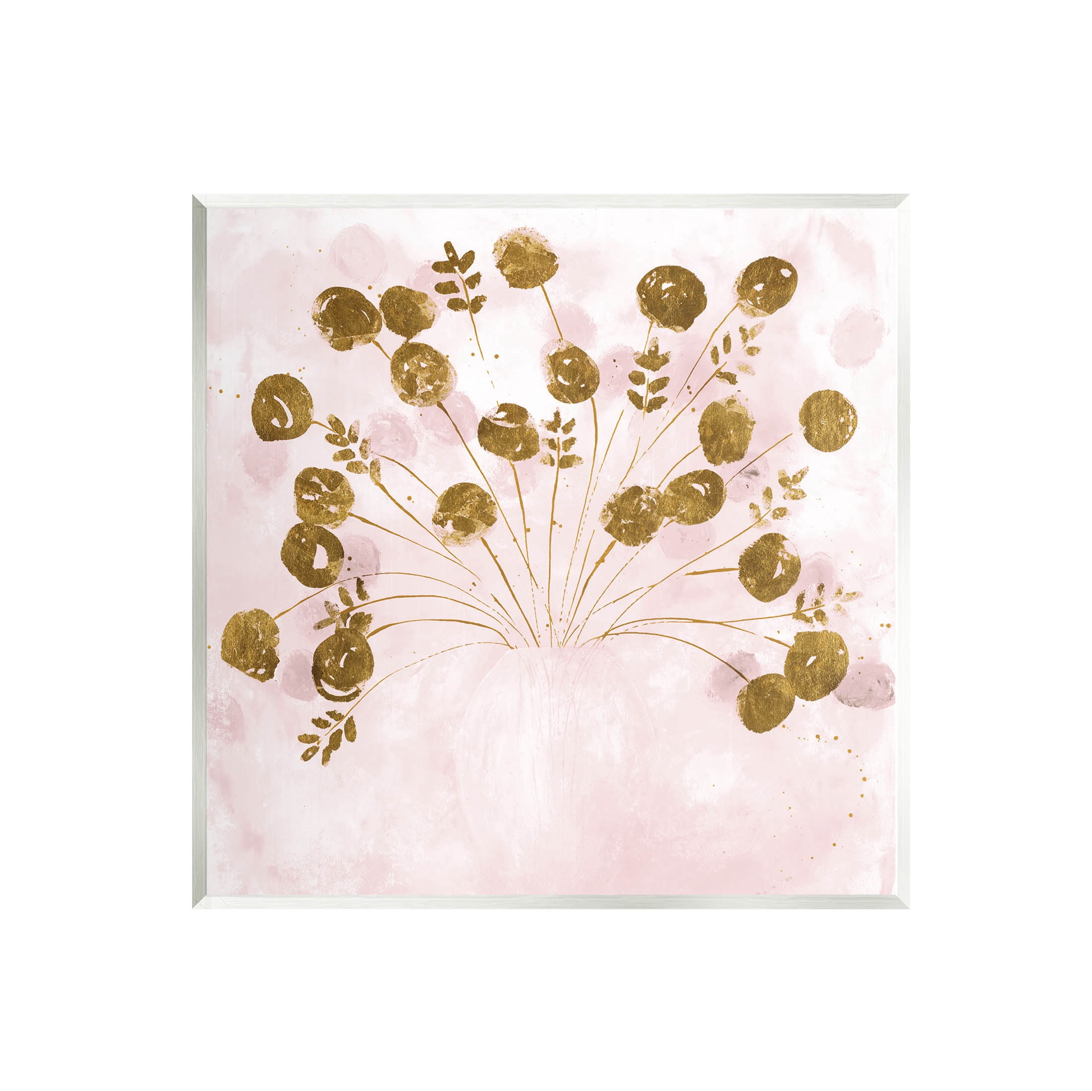 Stupell Industries Pink Floral Bouquet Arrangement Graphic Art Unframed Art Print Wall Art, Design by Ruth Fromstein