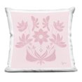 thumbnail image 1 of Stupell Industries Pink Floral Symmetrical Decorative Printed Throw Pillow design by Lucille Price, 18 x 7 x 18, 1 of 6