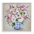 thumbnail image 1 of Stupell Industries French Country Pink Flower Chinoiserie White Framed Giclee Art, 24 x 24, by Janet Tava, 1 of 7