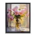 thumbnail image 1 of Stupell Industries Contemporary Pink Flowers in Sunlit Vase Black Floating Frame Canvas Art, 17 x 21, by Creative Studio, 1 of 8