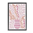 thumbnail image 1 of Stupell Industries Eclectic Pink Fronds Vase Black Floating Frame Canvas Art, 17 x 25, by Martina Pavlova, 1 of 8