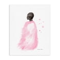 thumbnail image 1 of Stupell Industries Contemporary Pink Fur Coat Portrait Canvas Art, 16 x 20, by Simone Elum, 1 of 8