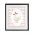 thumbnail image 1 of Stupell Industries Shabby Chic Pink Gingham Duckling Black Framed Print Under Glass, 13 x 16, by Arlington Prints, 1 of 8