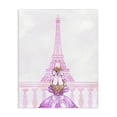 thumbnail image 1 of Stupell Industries Art Deco Pink Gown & Eiffel Tower Canvas Art, 16 x 20, by Ziwei Li, 1 of 8