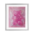 thumbnail image 1 of Stupell Industries Cottage Pink Gummy Candy Bear Gray Framed Print Under Glass, 17 x 21, by The Prints Vibe, 1 of 8