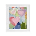 thumbnail image 1 of Stupell Industries Modern Pink Hearts Abstraction White Framed Print Under Glass, 17 x 21, by The Prints Vibe, 1 of 8