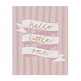 thumbnail image 1 of Stupell Industries Eclectic Pink Hello Little One Canvas Art, 30 x 40, by Amanda Houston, 1 of 8