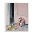 thumbnail image 1 of Stupell Industries Contemporary Pink High Heels & Tinsel White Framed Giclee Art, 16 x 20, by The Prints Vibe, 1 of 8