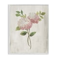 thumbnail image 1 of Stupell Industries Shabby Chic Pink Hydrangea Paired Stems White Framed Giclee Art, 16 x 20, by Nan, 1 of 8