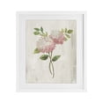 thumbnail image 1 of Stupell Industries Shabby Chic Pink Hydrangea Paired Stems White Framed Print Under Glass, 13 x 16, by Nan, 1 of 8
