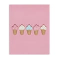 thumbnail image 1 of Stupell Industries Contemporary Pink Ice Cream Candy Canvas Art, 16 x 20, by LISH Creative, 1 of 8