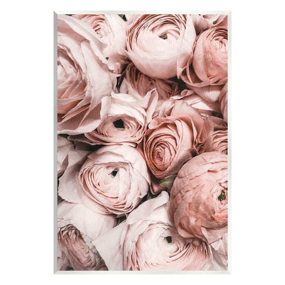 Stupell Industries Pink Muted Peonies Botanical & Floral Photography Unframed Art Print Wall Art, 10 x 15