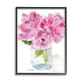 thumbnail image 1 of Stupell Industries Pink Peonies in Classic Canning Jar Black Framed, 11 x 14, Design by Melissa Hyatt LLC, 1 of 5